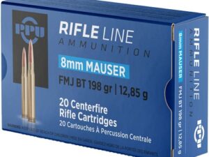 PPU 8X57MM MAUSER 198GR FMJ