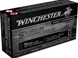WINCHESTER SUPER SUPRESSED 9MM