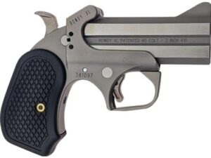 Bond Arms Rowdy XL Handgun .45 LC/.410 2rd Capacity 3.5" Barrel Stainless Steel with Black Grips