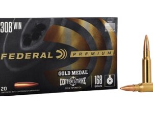 FED GOLD MDL 308WIN 168GR OTM 20/200