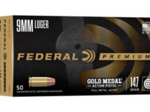 FEDERAL GLD MDL 40S&W 180GR FMJ 50/BX