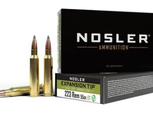 NOSLER E-TIP 223REM 55GR SP 20/400