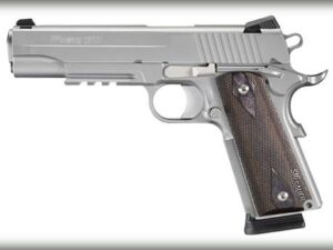 SIG "1911 STAINLESS RAIL" 1911R-45-SSS-CA 5" STS W/ RAIL CA COMPLIANT