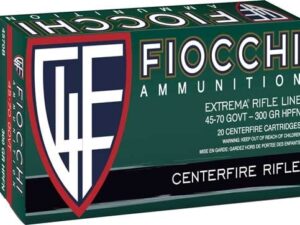 FIOCCHI 45-70 GOVT 300GR HP-FN