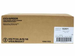 CCI BLAZER BRASS 9MM 124GR FMJ CASE