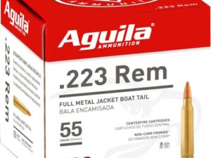 AGUILA AMMO 223 REM 55GR FMJ