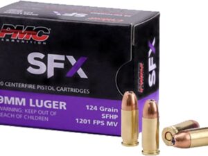 PMC 9MM LUGER 124GR SFX HP