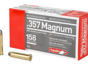 AGUILA 357MAG 158GR SJSP 50/BX