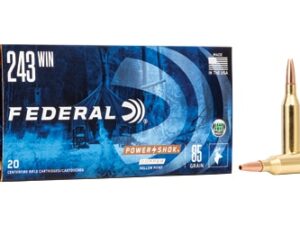 FED PWRSHK 243WIN 85GR CPR 20/200