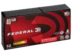 FEDERAL AMERICAN EAGLE 40SW 210GR TSJ ACT PIST