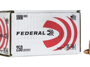 FEDERAL CHAMP 9MM 115GR FMJ 250/BX