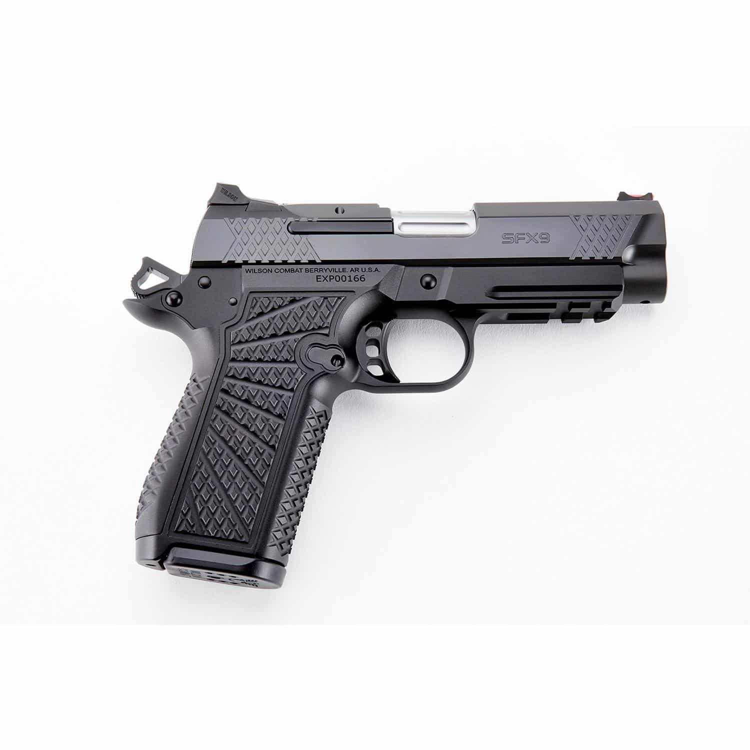 Wilson Combat SFX9 Compact X-Tac Lightrail Handgun 9mm Luger 15rd Magazines(2) 4" Barrel Ambidextrous Safety