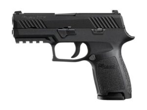 Sig Sauer P320 Compact Handgun 9mm Luger 10rd Magazines 3.9" Barrel Nitron Finish Siglite Sights MA Compliant