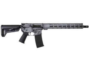 Shark Coast Tactical "Tennessee Battleship Grey Battleworn" AR-15 Rifle 5.56mm 30rd Magazine 16" Barrel 15" MLOK Handguard