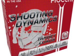 FIOCCHI 12GA 2.75" #8 1-1/8OZ