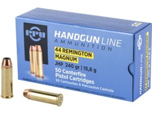 PPU 44MAG JHP 240GR 50RD BOX