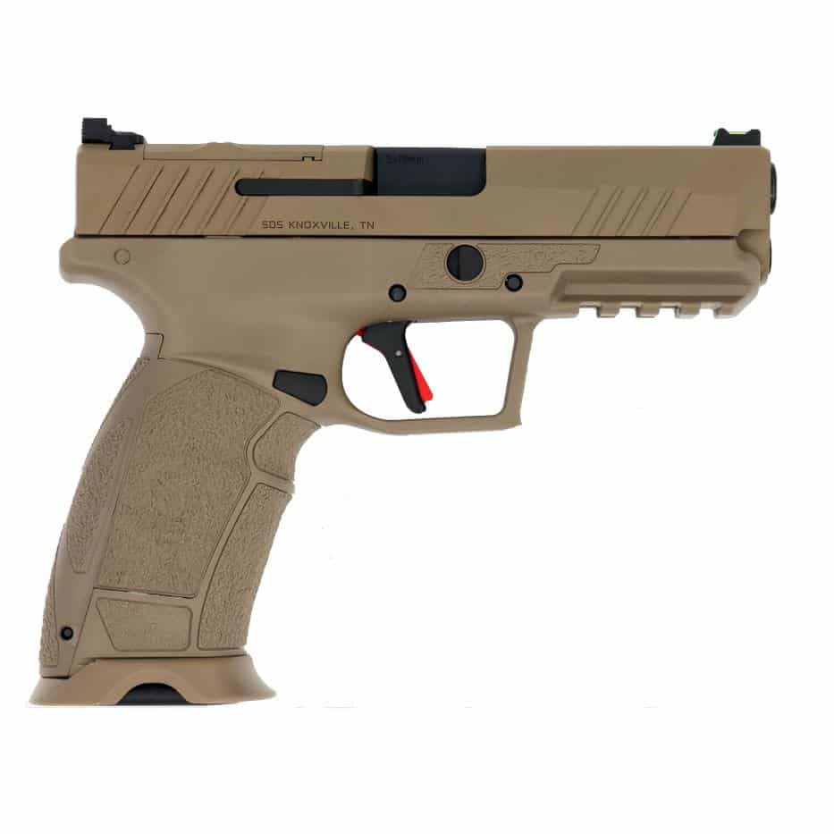 SDS Imports PX-9 Gen 3 Duty FDE Semi Auto Pistol 9mm Handgun 18rd & 20rd Magazines 4.11" Barrel FDE