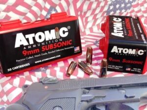ATOMIC 9MM LUGER SUBSONIC