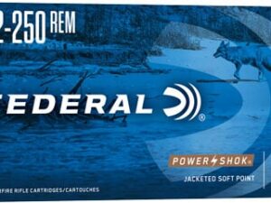 FEDERAL POWER-SHOK 22-250 REM