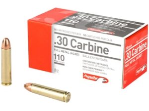 AGUILA 30CARB 110GR FMJ 50/1000