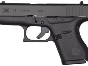 GLOCK 43 9MM LUGER FS 6-SHOT
