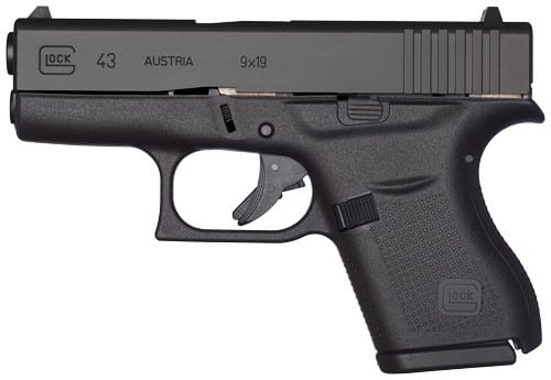 GLOCK 43 9MM LUGER FS 6-SHOT
