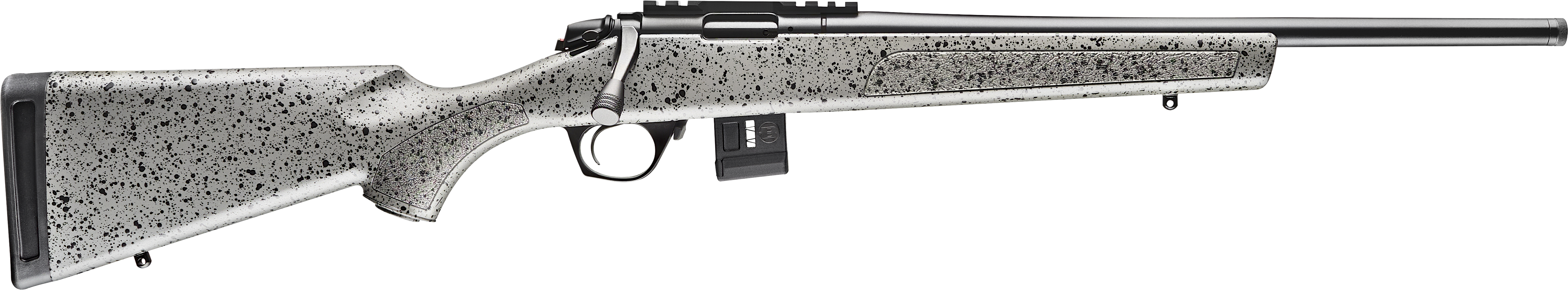 Bergara BMR Steel Rifle .22 WMR 5/rd and 10/rd Magazines (2) 20" Threaded Steel Barrel Black