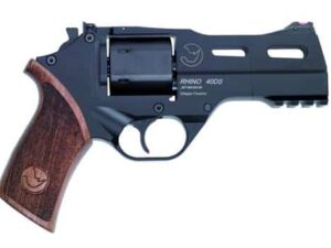 RHINO .357MAG REVOLVER 40 SAR BLK 4IN BBL W/3 MOON CLIPS 6RD