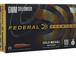FED GLD MDL 6MM 109GR LRT 20/200