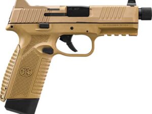 FN 545 Tactical Handgun 45 ACP 15rd & 18rd Magazines (2) 4.71" Threaded Barrel FDE NMS Night Sights