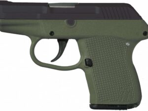P32 .32CAL BLUED W/ GREEN GRIPS