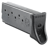 MAG RUGER LC9/EC9S 9MM 7RD BL W/EXT