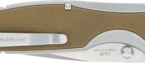 S&W KNIFE CLEFT 3.25" SPRING