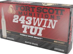 FORT SCOTT .243 WIN TUI 80GR