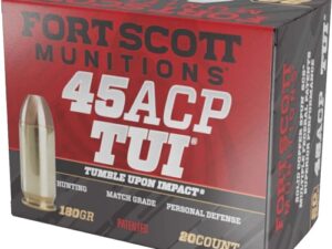 FORT SCOTT .45ACP TUI 180GR