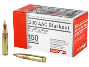AGUILA 300BLK 150GR FMJ 50/1000