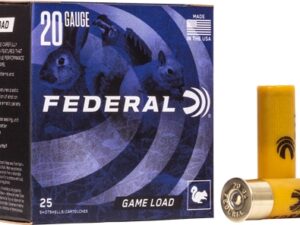 FEDERAL GAME LOAD 20GA 2.75"
