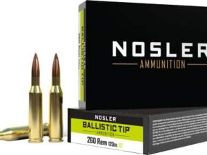 NOSLER BT 260 REM 120GR