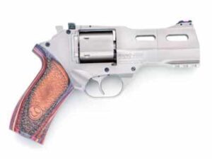 RHINO .357MAG REVOLVER 40 SAR CHROME 4IN BBL W/3 MOON CLIPS 6RND
