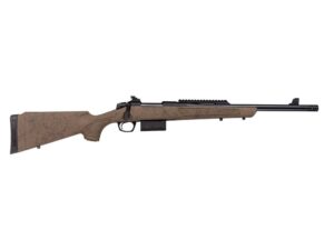 CVA Cascade SR-80 Rifle .308 Win 5rd Magazine 18" 5/8x24 Threaded Barrel FDE with Black Web