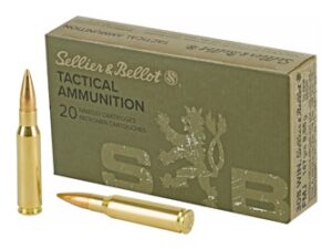 S&B 308WIN 147GR FMJ 20/500