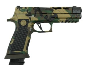 Sig Sauer P320 Spectre Comp Handgun 9mm Luger 21rd Magazines (2) 4.6" Barrel Woodland Camo SC81
