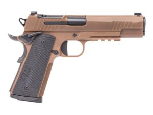 Sig Sauer 1911 X-Series Full Size Handgun .45 Auto 8rd Magazine(2) 5" Barrel Coyote Tan PVD