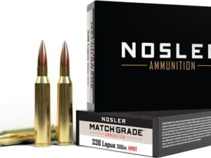 NOSLER MATCH GRADE 338 LAPUA