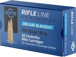 PPU 300 AAC 125GR FMJ