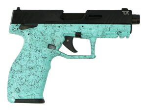 Taurus TX22 Gen 2 Handgun .22 LR 10rd Magazines (2) 4.16" Barrel Cyan Splatter BK/BK Optics Ready