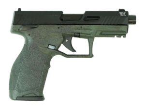 Taurus TX22 Handgun .22 LR 16&22rd Magazines 4.6" Barrel ODG Splatter Grip Black Slide