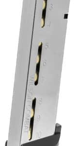 WILSON MAGAZINE 1911 ETM .45 - ACP 10RD SS EXT. POLYMER PAD