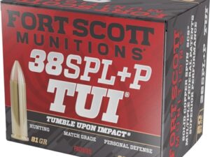 FORT SCOTT 38+P TUI 81GR - SOLID COPPER 20RD 25BX/CS