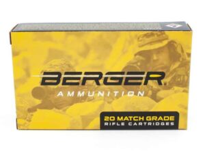 Berger Bullets Hybrid OTM Tactical Match Grade Ammunition 6.5 Creedmoor 130 gr 2921 fps 20/ct